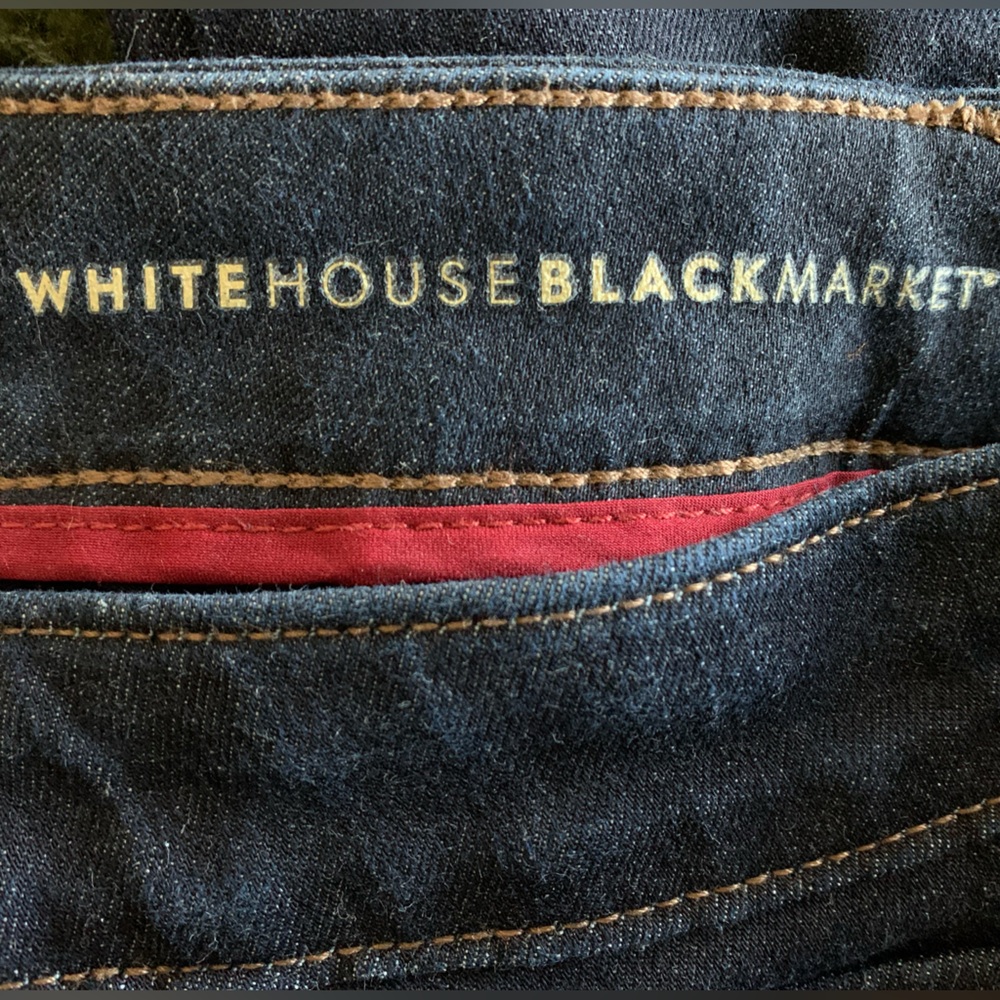 White House Black Market Skinny Crop High Rise Jeans!!